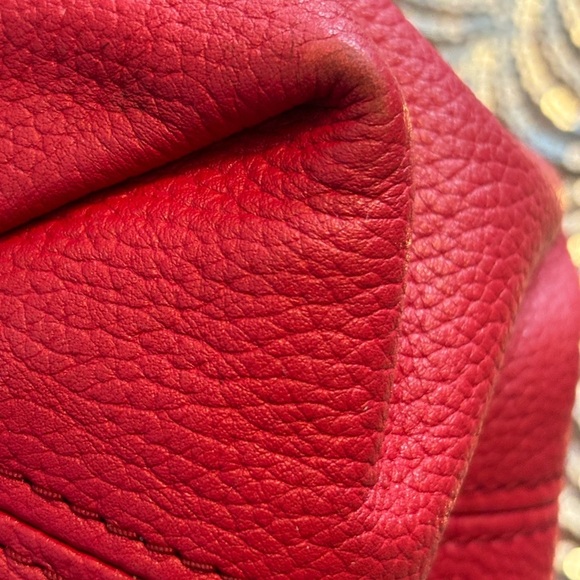 Michael Kors Cherry Red Shoulder Bag - Picture 7 of 12